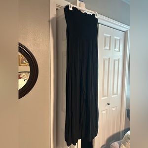 Strapless summer jumpsuit